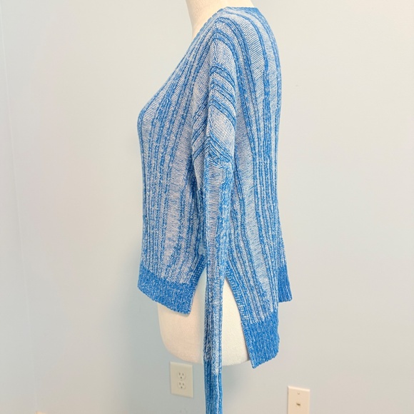 Pilcro Anthropologie Textured High-Low Pullover Sweater Size XXS - Picture 3 of 7